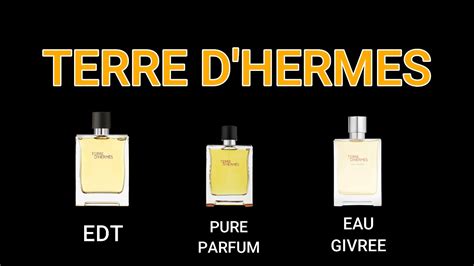 reddit terre d hermes edt vs edp|Terre D' Hermes pure parfum vs EDT .